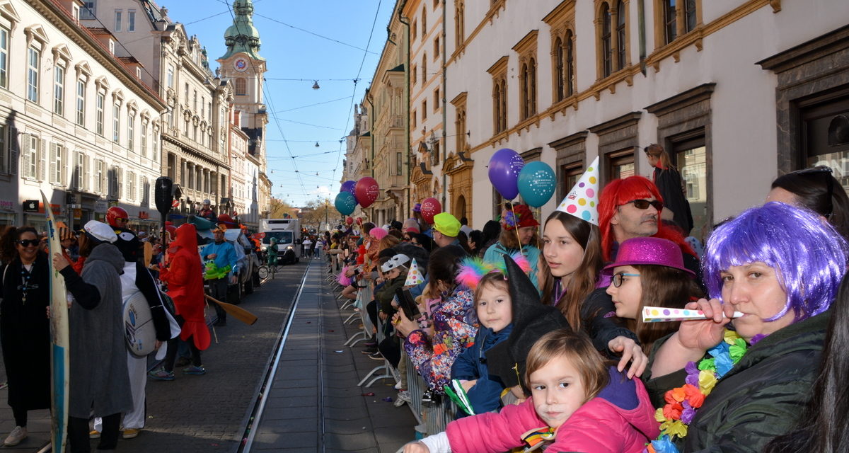 Fotos vom Grazer Faschingszug